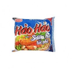 Hao Hao instant noodles pork ribs with fried garlic flavor 73 gr